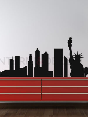 Adesivo da parete città "SKYLINE NEW YORK"