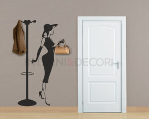 Adesivo murale appendiabiti "RETRO' HANGER"