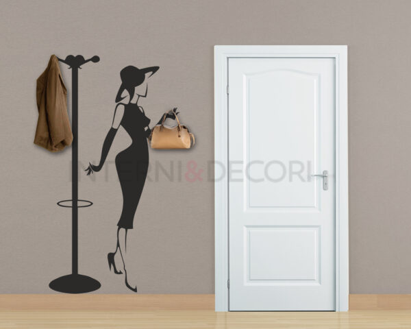 Adesivo murale appendiabiti "RETRO' HANGER"