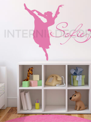Adesivo da parete danza "PICCOLA BALLERINA"