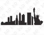 Adesivo da parete città "SKYLINE NEW YORK"