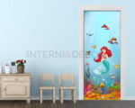 Decoro porta cameretta "UNA SIRENETTA FELICE"