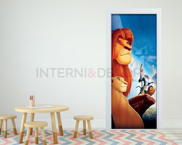 Decoro porta bimbi Simba "IL RE LEONE"