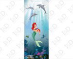 Decoro porta Sirenetta "ARIEL IN FONDO AL MAR"