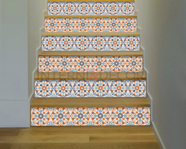 Stickers per scale "MOTIVI FLOREALI"