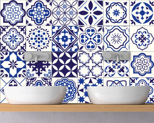 Adesivi per piastrelle "LISBONA"