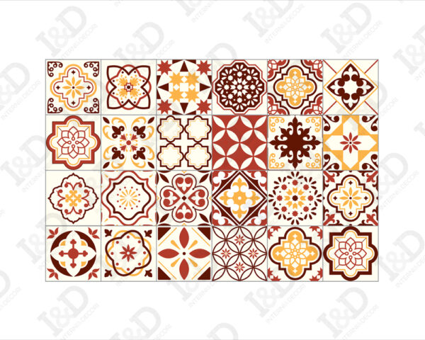 Adesivi per piastrelle "BARCELLONA"