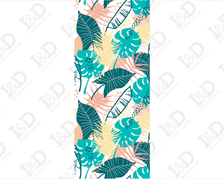 Decorazione adesiva per porte "LEAVES"