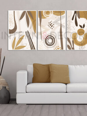 Quadro moderno su tela arte "FORME ASTRATTE"