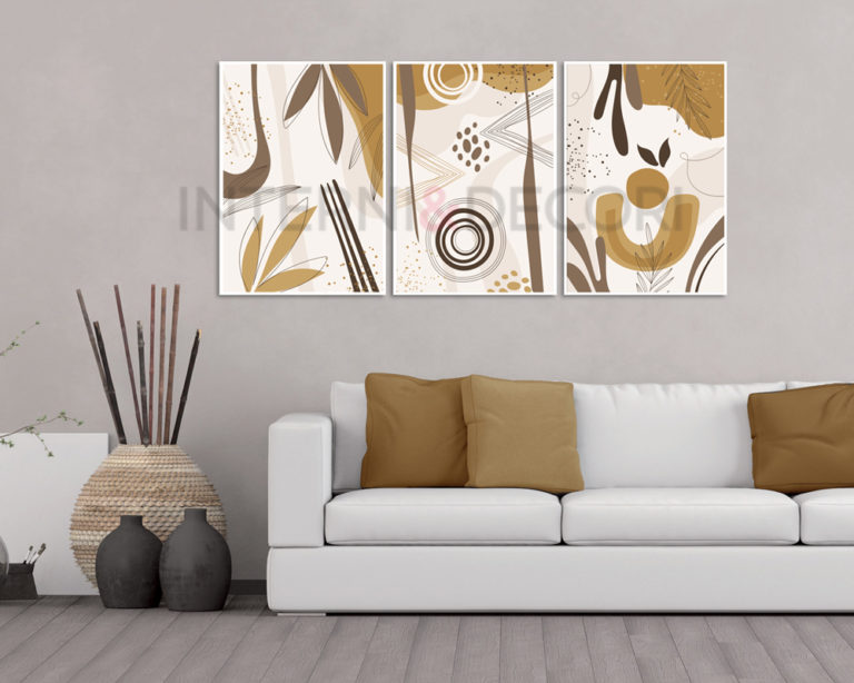 Quadro moderno su tela arte "FORME ASTRATTE"