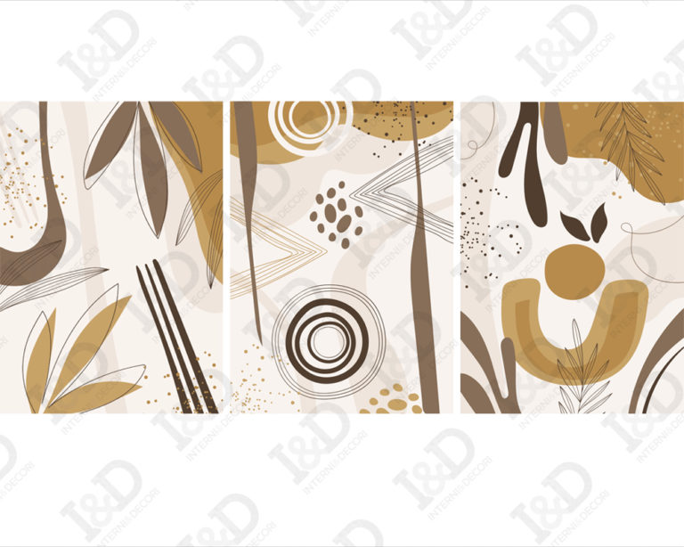 Quadro moderno su tela arte "FORME ASTRATTE"