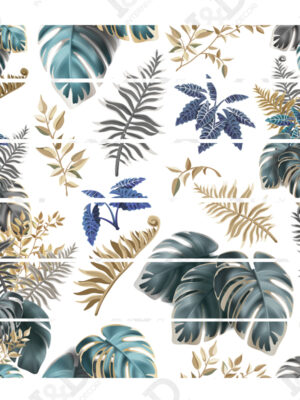 Adesivo per scale-golden leaves