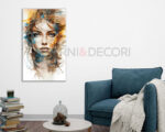 Quadro moderno donna "WOMAN'S FACE"