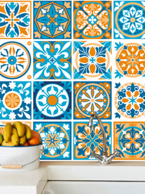 Piastrelle autoadesive cucina-Almerìa