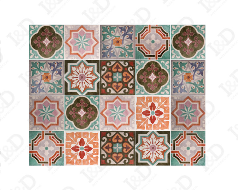 Adesivi per piastrelle "OPORTO"