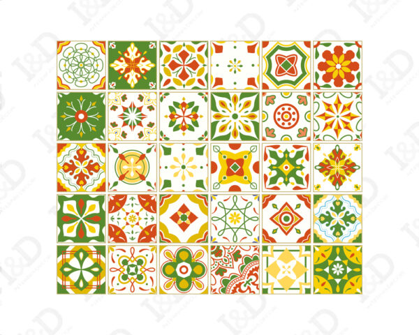 Adesivi per piastrelle "GIRONA"