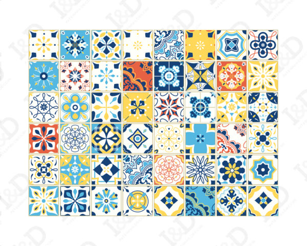 Adesivi per piastrelle "SARAGOZZA"
