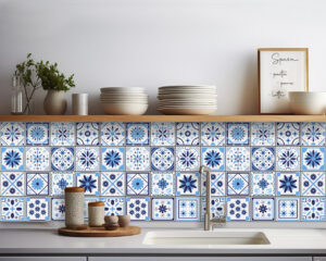 Piastrelle autoadesive cucina-Pamplona