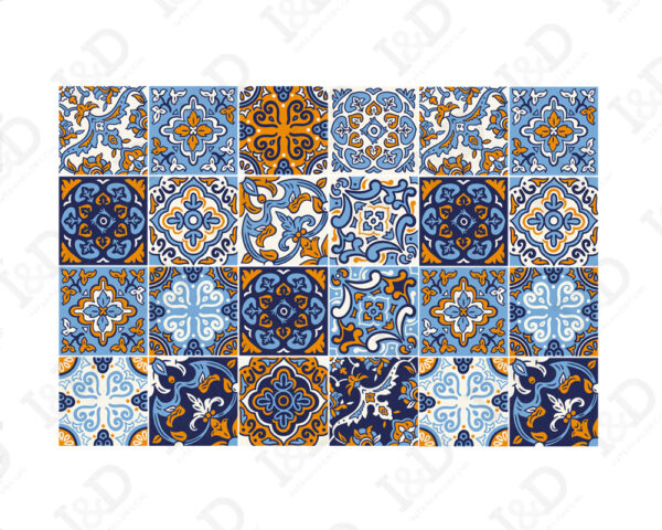 Adesivi per piastrelle "TANGERI"