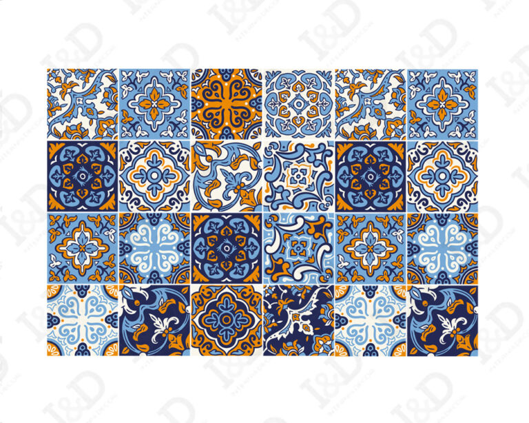 Adesivi per piastrelle "TANGERI"