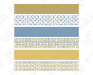 stickers scale-gradazioni ocra e avion