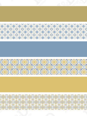 stickers scale-gradazioni ocra e avion