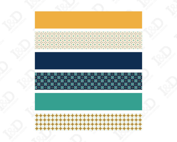 Stickers per scale "TRA L'ACQUAMARINA E IL BLU"