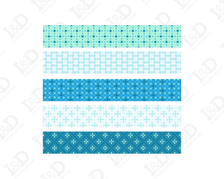 Stickers per scale "DAL BLU AL TURCHESE"