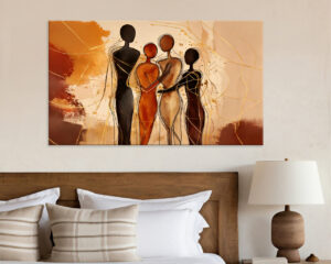 Forever family-stampa su tela arte