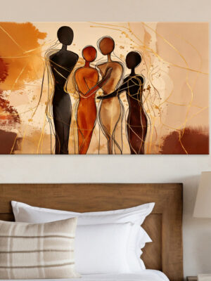 Quadro moderno arte "FOREVER FAMILY"