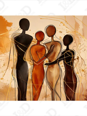 Forever family-stampa su tela arte