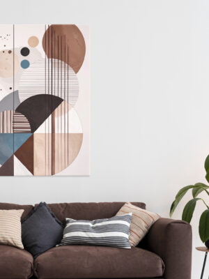 Quadro moderno astratto "INTERSECTIONS"