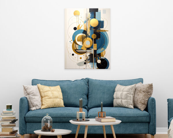 Quadro moderno astratto "EQUILIBRIO COSMICO"