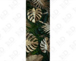 Adesivo per porta foglie “TROPICAL GOLD LEAVES”