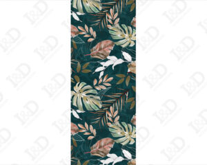 Tropical night-adesivo per porta foglie