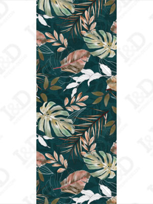 Tropical night-adesivo per porta foglie