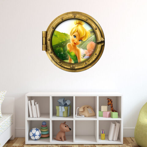 Oblò adesivo a parete effetto finestra - "GRAZIOSA TRILLY"