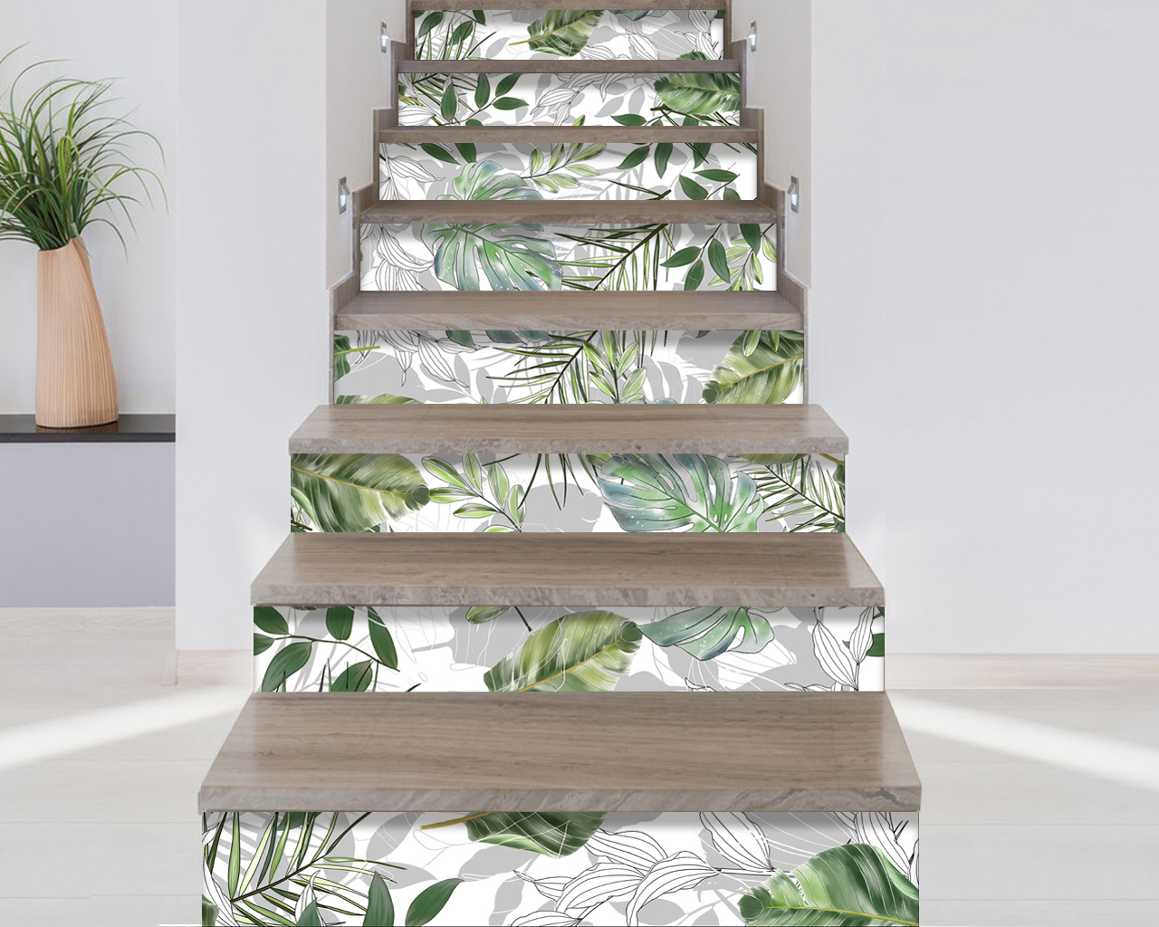 Adesivo per scale “ARMONIA TROPICALE”