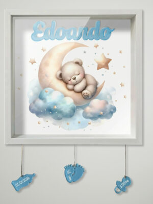 Vista frontale quadretto nascita