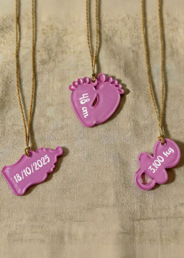 "DOLCE GIRAFFINA" - Quadretto nascita personalizzato con nome