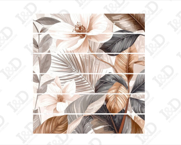 Adesivo per scale "DELICATA ARMONIA NATURALE"