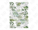 Adesivo per scale "ARMONIA TROPICALE"
