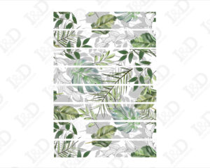 Adesivo per scale-armonia tropicale