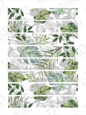 Adesivo per scale-armonia tropicale