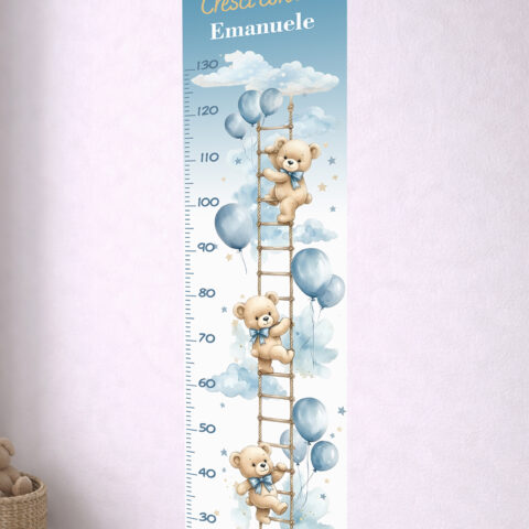 metro crescita bambini-orsetti e palloncini-visuale laterale