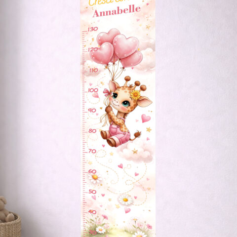 Metro crescita-cresci con me volando tra cuori e fiori-laterale