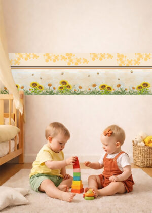 In volo tra fiori e miele-fascia adesiva decorativa