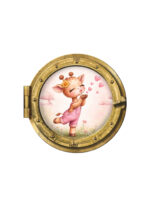 Oblò adesivo "SOFFIO DI CUORI" - adesivo effetto finestra 3D