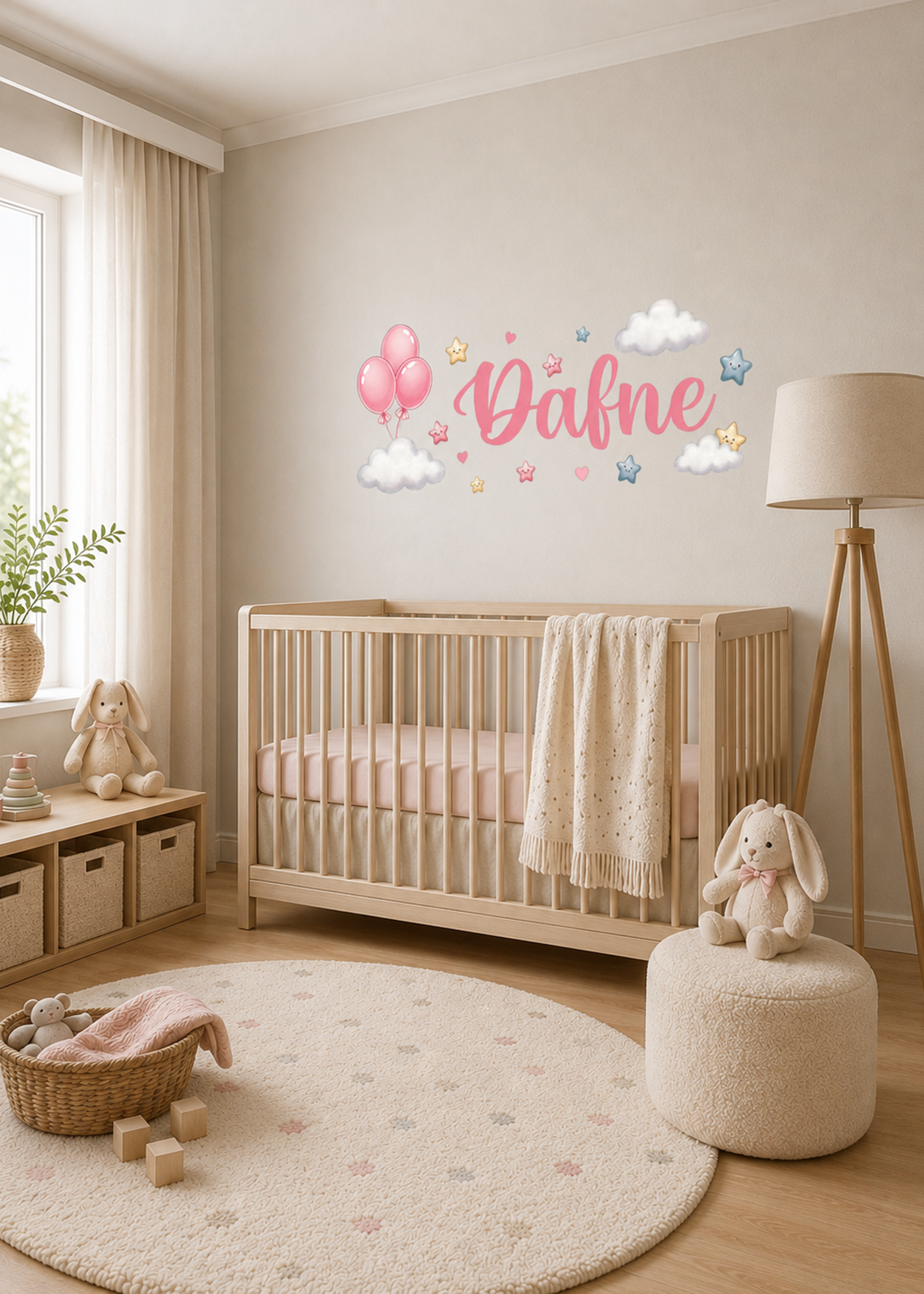 Collezione “COCCOLE DI STELLE” – Kit coordinato per cameretta completa