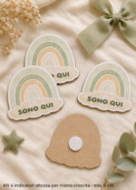 Collezione "PICCOLI SOGNI" - Kit coordinato per cameretta completa